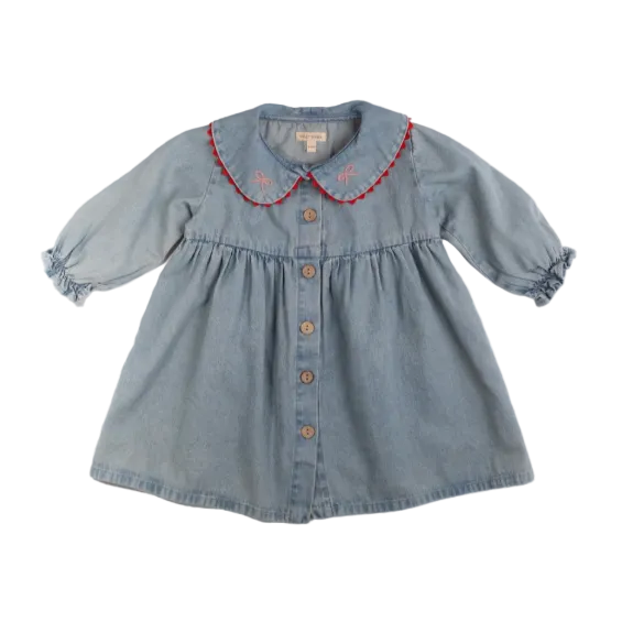 Clementine Dress - Denim Darling