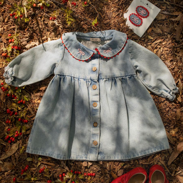 Clementine Dress - Denim Darling
