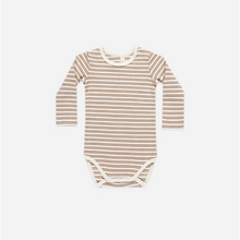 Load image into Gallery viewer, Ribbed Long Sleeve Bodysuit