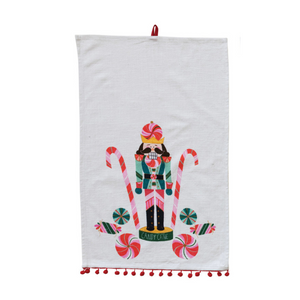 Holiday Pom Tea Towels (3 different styles)