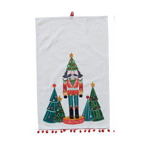 Holiday Pom Tea Towels (3 different styles)