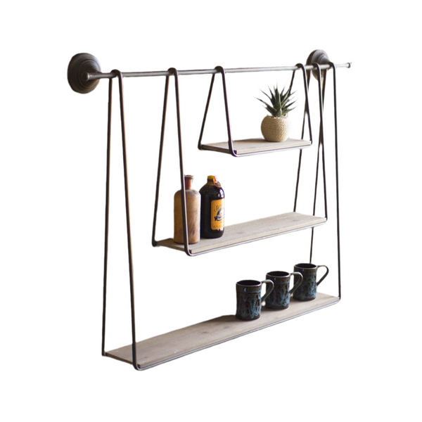 Triple Hanging Shelf