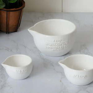 White Cottage Measuring Cups