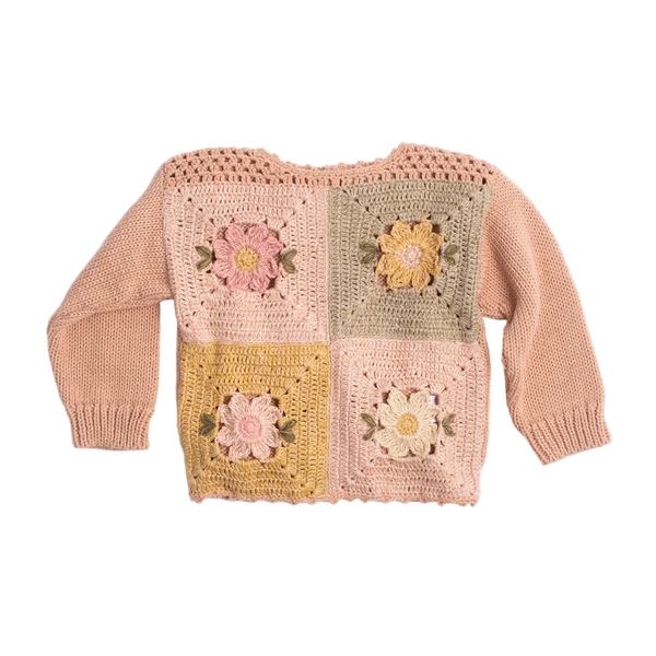 Meadow Bloom Patchwork Sweater