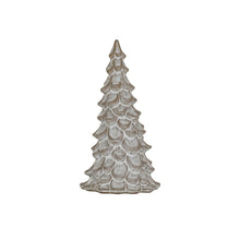 Load image into Gallery viewer, Stoneware Tree, Reactive Glaze, Cream Color 