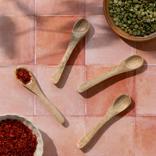 Load image into Gallery viewer, S/4 Mango Wood Mini Spoons