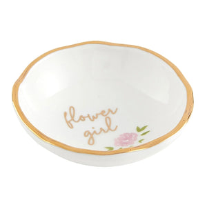 Flower Girl Jewelry Dish