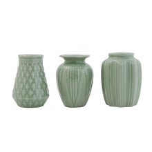 Load image into Gallery viewer, Jade Stoneware Vase