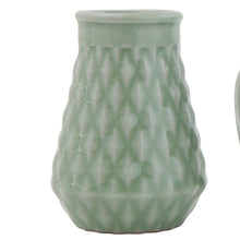 Load image into Gallery viewer, Jade Stoneware Vase
