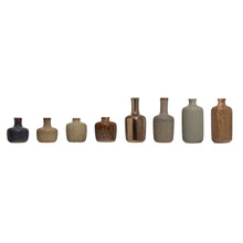Load image into Gallery viewer, Stoneware Vases - Set of 8