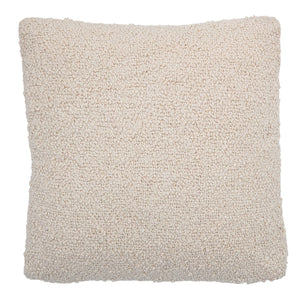 20" Cream Boucle Pillow