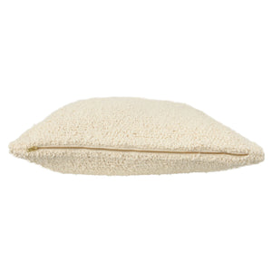 20" Cream Boucle Pillow