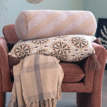 Load image into Gallery viewer, 24x 16 Lumbar Pillow w/ Tassels