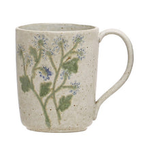 Load image into Gallery viewer, 12oz Hand-Painted Botanical Mug