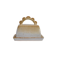 Load image into Gallery viewer, Butter Dish w/ Scalloped Handle