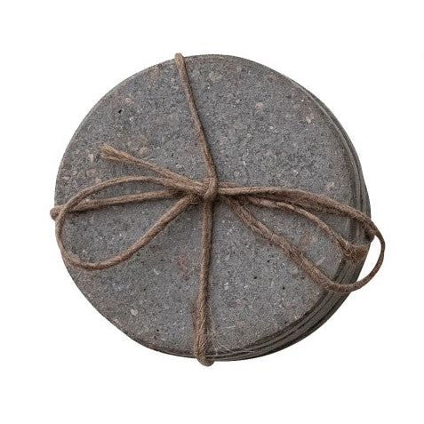 S/4 Concrete Coasters