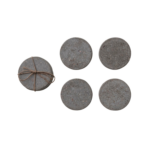 S/4 Concrete Coasters