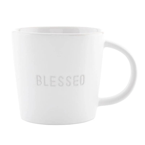 All-White Ceramic Mug
