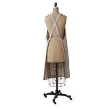 Load image into Gallery viewer, Woven Cotton Striped Apron w/ Pocket