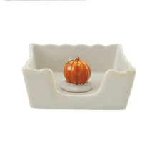 Load image into Gallery viewer, Cocktail Napkin Holder w/ Pumpkin Weight