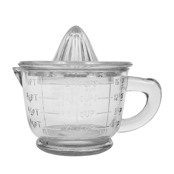 16oz Pressed Glass Juicer