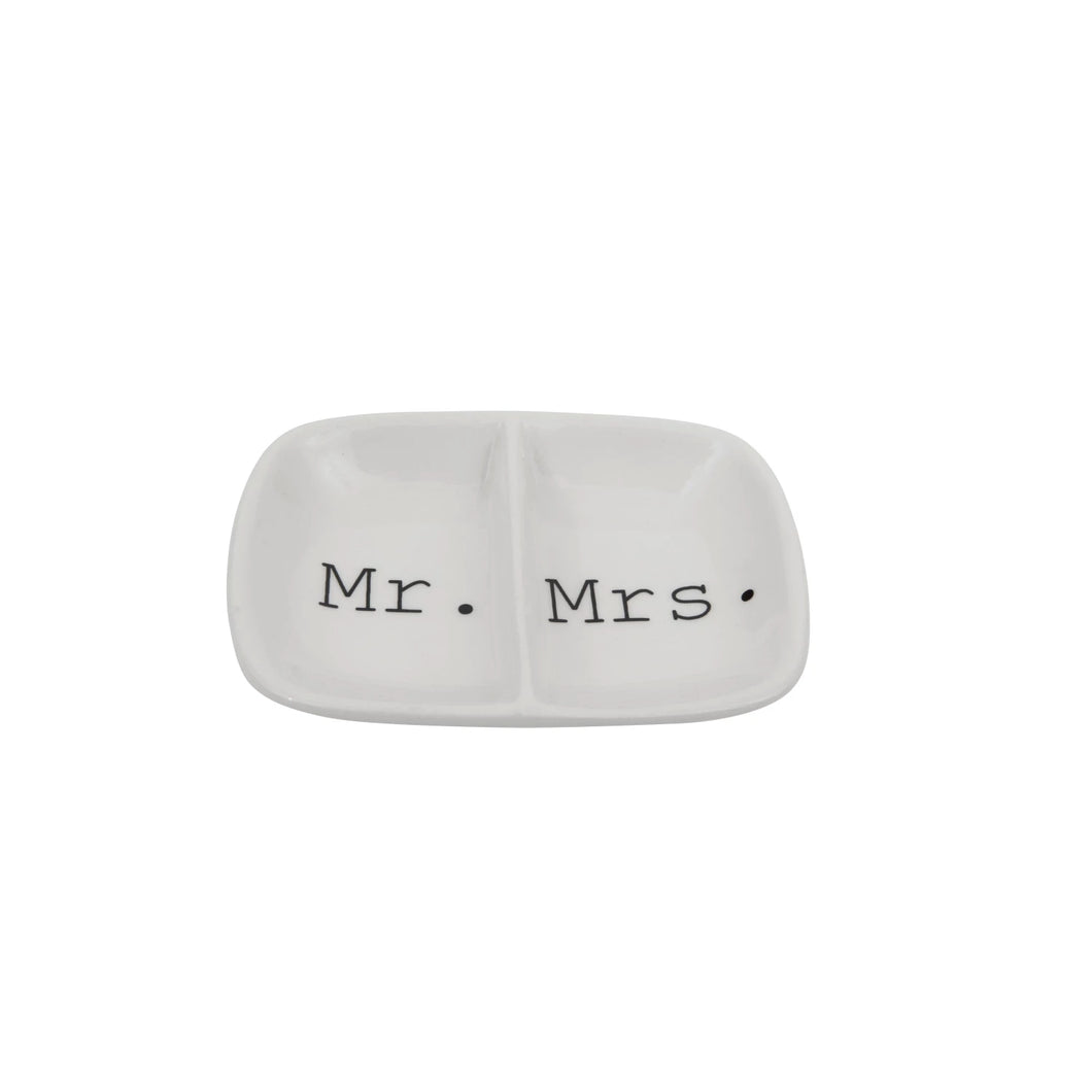 Mr./Mrs. 2 Section Dish