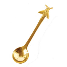 Load image into Gallery viewer, Brass Bee Spoon