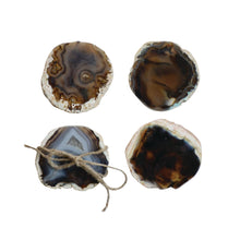 Load image into Gallery viewer, 4&quot; Round Agate Coasters