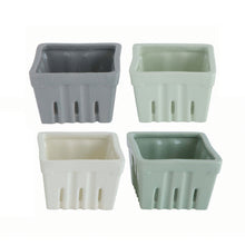 Load image into Gallery viewer, Textured Stoneware Berry Basket