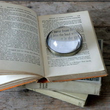 Load image into Gallery viewer, 3&quot; Paperweight/Magnifying Glass