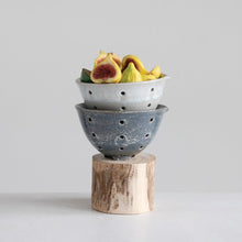 Load image into Gallery viewer, Glazed Stoneware Berry Bowl