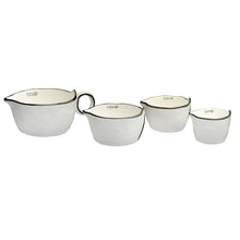 Load image into Gallery viewer, B&amp;W Stoneware Measuring Cups