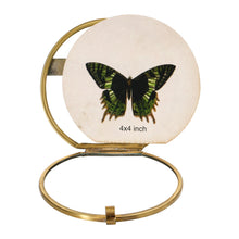 Load image into Gallery viewer, 4&quot; Round Brass Frame