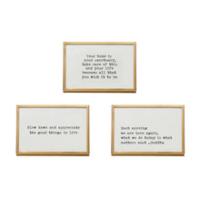 Load image into Gallery viewer, 4x6 Easel Sayings - 9 Styles!