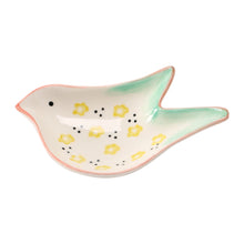 Load image into Gallery viewer, Hand Painted Bird Dish