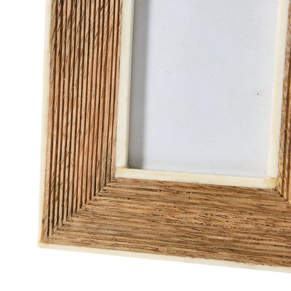 5.5 x 4.5" Wood & Bone Frame