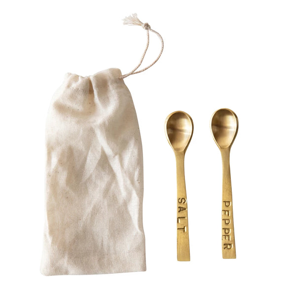 Golden S+P Spoons