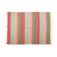 Load image into Gallery viewer, 50x60" Multicolor Throw w/ Tassels