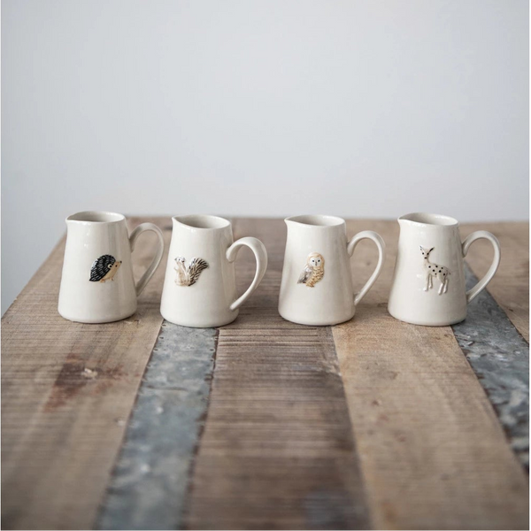 Forest Animal Creamer Pitcher