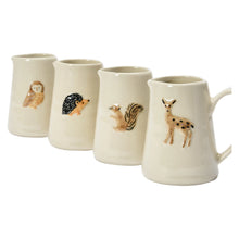 Load image into Gallery viewer, Forest Animal Creamer Pitcher