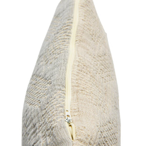 Cotton Jacquard Lumbar Pillow