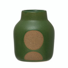 Load image into Gallery viewer, Green Vase/Brown Circle