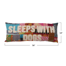 Load image into Gallery viewer, Sleeps w/ Dogs Pillow