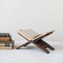 Load image into Gallery viewer, Reclaimed Wood Book Holder