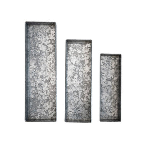 Galvanized Metal Trays