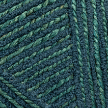 Load image into Gallery viewer, Blue Jute Octagon Pillow