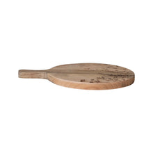 Load image into Gallery viewer, Floral Etched Wood Cheese Board