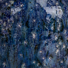 Load image into Gallery viewer, Blue Glazed Terra Cotta Vase