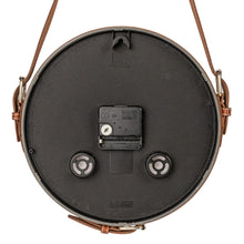 Load image into Gallery viewer, Hanging Wall Clock w/ Leather Strap