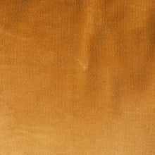 Load image into Gallery viewer, 20" Mustard Velvet Pillow w/ Ruffle Trim